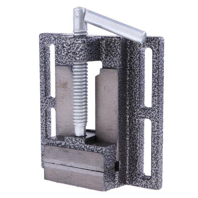 1 pieza Mini abrazadera de banco de tornillo de banco, herramienta de tornillo de banco de de construcción de modelos artesanales 3.28 pulgadas Sunnimix Taladro de la prensa de taladro