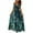 Green, variant on IROINNID A-Line Dress For Women Sleeveless Print Open Back Casual Gorgeous Halter Mid-Calf Long Dress V-Neck Full-Length Dress