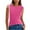 Hot Pink, variant on Fanxing Khaki Womens Tank Tops M Loose Casual Summer Tops Crew Neck Basic Sleeveless Shirts Trendy 2025 （Women's S-L)