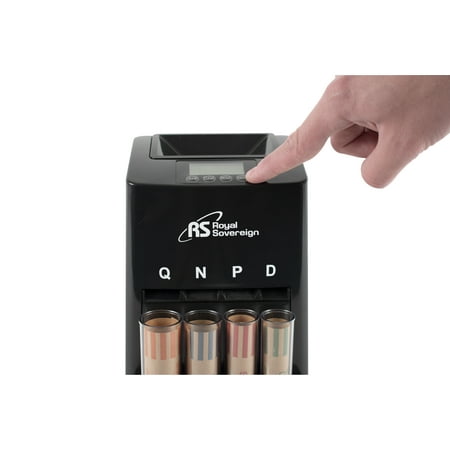 Royal Sovereign One Row Digital Coin Counter, DCB-275D