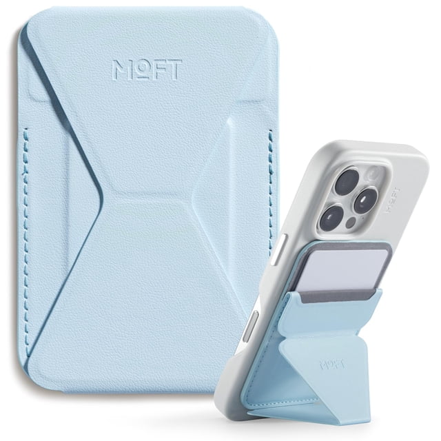 Soporte magnético tipo cartera compatible con MOFT para iPhone 17/16/15/14/13/12