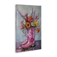 thumbnail image 4 of Stupell Industries Floral Cowboy Boots Plants & Flowers Painting Wrapped Canvas Art Print Wall Art, 20 x 30, 4 of 8