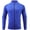 RoyalBlue-1, variant on Men's Long Sleeved Fitness Jacket, Tight Fitting Quick Drying Zipper Sportswear L,Black-1