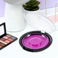 thumbnail image 4 of Unique Bargains 1 Set Convenient Round Eyelash Storage Case Rose Red Acrylic, 4 of 5