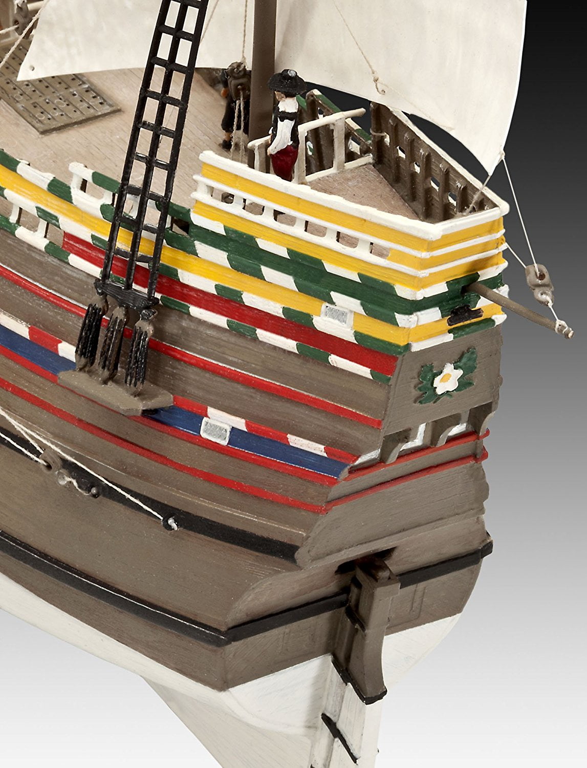 nieuws kwaadaardig Gezag Revell Germany Pilgrim Ship Mayflower Model Kit, Kit includes Yarn for the  standing and running rigging By Revell of Germany Ship from US - Walmart.com
