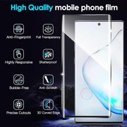 UYWGF-2 Pack Screen Protector for Samsung Galaxy Note 10 Tempered Glass, 3D Curved Full Coverage, Bubble Free, HD Clear,Easy to Install,Anti Scratch,9H Hardness