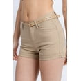 thumbnail image 2 of High Rise 5 Pockets Roll Up Hem Shorts S, 2 of 3