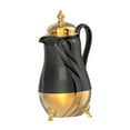 thumbnail image 5 of TISHITA Arabian Thermal Coffee Pot, Insulated Coffee Carafe with Spout ,Portable, Elegant ,1.0L Household Luxury Tea Kettle black gold, 5 of 8
