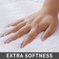 thumbnail image 4 of Extra Thick Bath Linen Rug Set Soft Plush Anti-Slip Bath Mat Water Absorbent Shaggy Polyester for Bathroom Living Room Bedroom Gray 24x36 Inches, 4 of 8