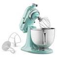 thumbnail image 6 of KitchenAid Artisan Series 5-Quart Tilt-Head Stand Mixer, Aqua Sky, KSM150PSAQ, 6 of 9