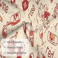 thumbnail image 6 of Easygdp Red Wine Envelope Closure Pillowcase - 20x36in, Queen Pillowcase, Breathable, Stain-Resistant, Wrinkle-Free, 6 of 9