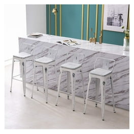 Walmart stools with backs best sale
