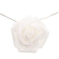 thumbnail image 2 of Lámpara de rosas para decoración de fiestas, anillo de rosas artificiales, lámpara LED con pilas, lámpara decorativa, lámpara de hadas con rosas, 2 of 5