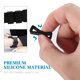 thumbnail image 3 of SWETRACE 10Ud Soporte Negro Para Correa De Silicona Premium Flexible Fácil De Instalar, 3 of 8