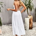 thumbnail image 6 of IROINNID A-Line Dress For Women Sleeveless Square Neck Sexy Vintage Party Dresses Regular Solid Color Dress, 6 of 6