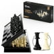 thumbnail image 1 of Juego de ajedrez de viaje con armería de ajedrez magnético con caja de almacenamiento, 1 of 7