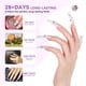thumbnail image 5 of Kit de uñas acrílicas SAVILAND Plus: blanco transparente y rosa y lámpara UV de 88 W, 5 of 8