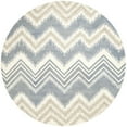 thumbnail image 4 of SAFAVIEH Capri CPR445A Handmade Blue / Ivory Rug, 4 of 9