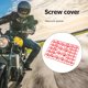 thumbnail image 2 of 30 unids/set tapa de tornillo de motocicleta tapas de perno de tuerca de motor decoración (negro) Hugtrwg Para estrenar, 2 of 9