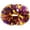 Multi-color, variant on 2 Pack Cheerleading Pom Poms with Baton Handle for Team Spirit Sports Dance Cheering Kids Adults, Upgrade Fluffy Cheerleader Cheering Squad Pompoms for Boy Girl School Games