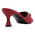 thumbnail image 3 of Sandalia con tacón Ave en Piel vegana – Rojo, 3 of 3