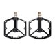 thumbnail image 4 of Pedales de bicicleta de montaña, repuesto antideslizante, 3 rodamientos, 9/16 "de ancho, pedales planos de aleación de aluminio para bicicleta de Negro Macarena Pedal de bicicleta ligero, 4 of 8