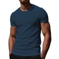 thumbnail image 2 of Mens Breeze Shirts Quick Dry Short Sleeve T Shirt Performance Moisture Wicking Casual Workout, 2 of 6