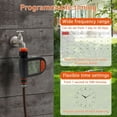 thumbnail image 3 of MesaSe Sprinkler Timer  Programmable Water Timer for Garden Hose  Outdoor Soaker Hose Timer with Rain Delay/Manual/Automatic Watering System  Digital Irrigation Timer for Yard  Lawn, 3 of 10
