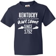 thumbnail image 3 of Inktastic Kentucky is Awesome Since 1792 Youth T-Shirt, 3 of 5