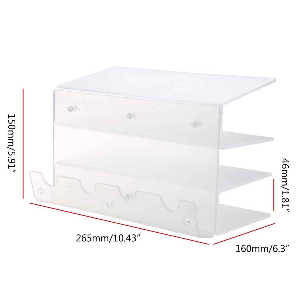 Apooke 3-Tier Keyboard Display Stand Mechanical Keyboards Display Rack Multi-Layer Bracket Mouse Storage Cabinet Storage Rack
