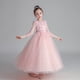 thumbnail image 2 of Vestido de princesa para niñas, de hilo hinchado, para otoño e invierno, de manga larga, estilo infantil, vestido de disfraz, 2 of 5