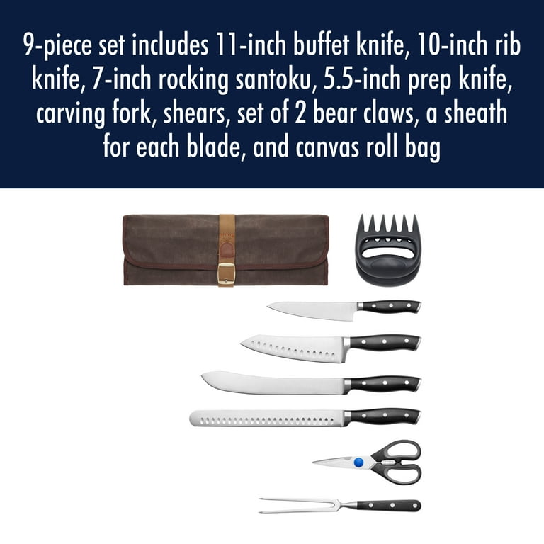 Henckels 9 Piece Gourmet Steak Knife Set