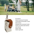 thumbnail image 3 of Balls Pouch, Portable PU Durable Metal Button Fashion  Ball Holder For  Fans Supplies, 3 of 8