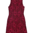 thumbnail image 2 of Ralph Lauren Womens Emroidered Lace Sheath Dress, Pink, 8, 2 of 2