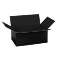 thumbnail image 4 of Ucanpack 1/8 Inch Thick Corrugated Packaging Box, 9x9x5" Black Small Business Carton, Made In USA- 25 Pcs Packing Carton For Moving Medium, Cardboard Shipping Box, 4 of 5