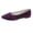 Dark Purple -PN40, variant on Domzle 2026 New Flat Shoes for Women Pointed Toe Pumps Shoes Faux Suede Ballets Flats Comfortable Soft Ballet Dressy Slip on Walking Ballerina Shoe Dark Green