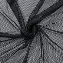 2.5 Yards Black Mesh Fabric 68 Inch Wide Netting Fabric Polyester Small Hole Fabrics Stretch Net Fabrics DIY