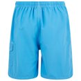 thumbnail image 4 of iBerryNY Mens Swim Trunks Adult Male Board Shorts Quick Dry, Cargo Pocket, Turquoise, Small, 4 of 4