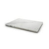 Fox Run Marble Pastry Board For Rolling Dough, White, 16" x 20" Marble Charcuterie Board