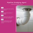 thumbnail image 3 of Powerful Drain Pipe Unblocking Powder, Multi-Effect Foaming Clog Remover, Safe for Pipes Quick Dissolve Formula, Eco-Friendly Sink & Tub Cleaner, Chemical Drain Maintenance Solution, 3 of 6