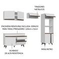 thumbnail image 4 of Cocina Integral Madesa Reims 260cm Blanco 09, 4 of 10