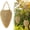 Brown, variant on Meggemo Faux Wasp Nest Hanging Deterrent 14.2x7.9 Inch Cotton Honeycomb Decoy Repellent for Garden Patio Porch Outdoor Wasp Control