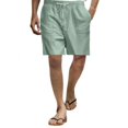 thumbnail image 3 of Men’s Cotton Casual Shorts Straight Leg Breathable Comfortable Summer Home Bottoms, 3 of 6