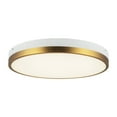thumbnail image 5 of Alora Lighting Fm554215-5Cct Adelaide 15" Wide Switchable White Led Flush Mount Drum, 5 of 7