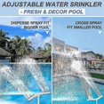 thumbnail image 3 of cabezales de fuente con rociador de agua para piscina, cascada, decoración para piscinas interiores y exteriores, tanto elevadas como enterradas., 3 of 5