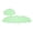 Green, variant on 2. Cloud Rest Set: Memory Foam Keypad & Pad, Ergonomic for Laptop Typing