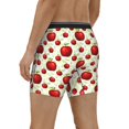thumbnail image 3 of Rocae Fruit Apples for Stretch Moisture-Wicking Underwear,Men's Underwear Boxer Briefs XX-Large, 3 of 9