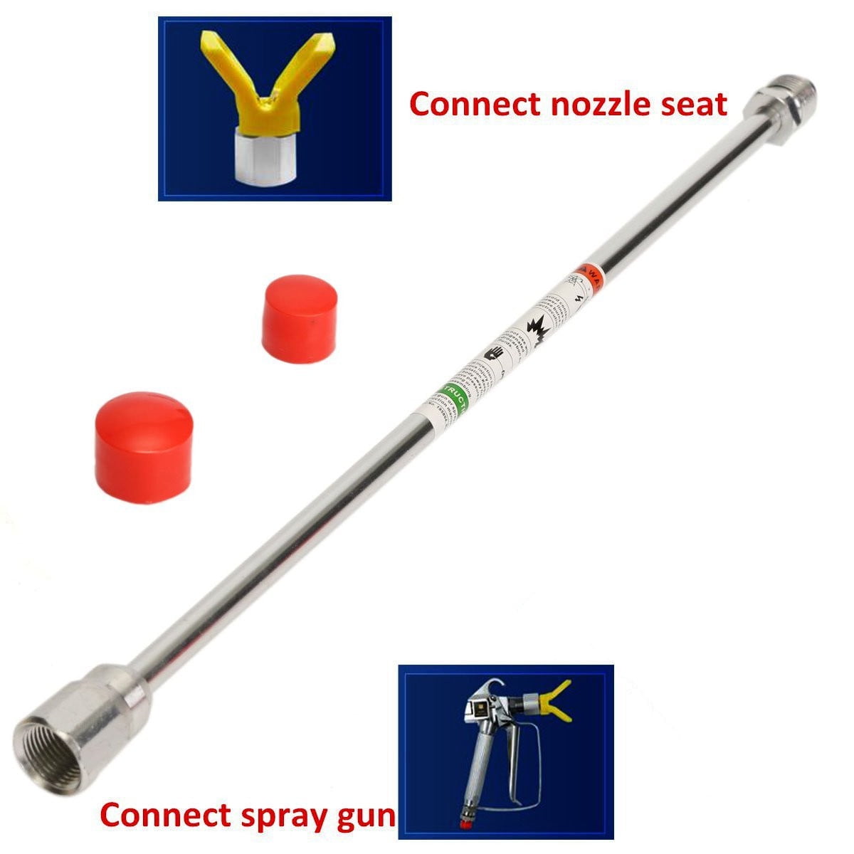 Paint Sprayer Extension For Air Spray Gun