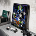 thumbnail image 3 of Póster de Beetlejuice de película clásica, impresión de papel para el hogar, sala de estar, dormitorio, entrada, Bar, restaurante, cafetería, pintura artística, 3 of 5