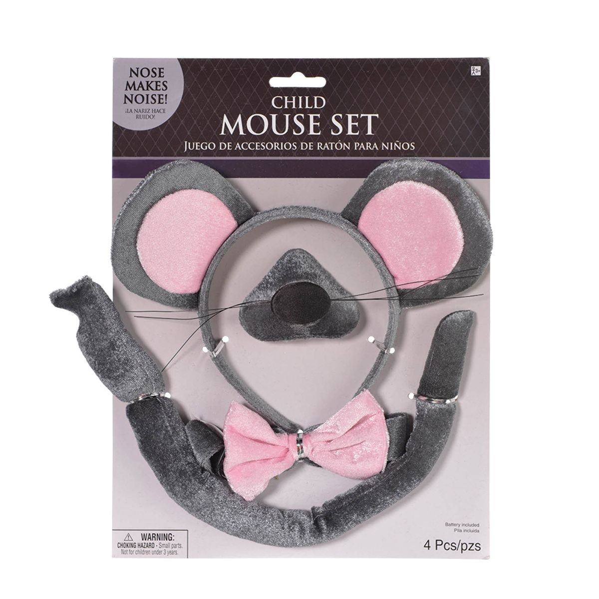 Child Mouse Accessory Kit with Sound